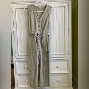 Linen Jumpsuit.